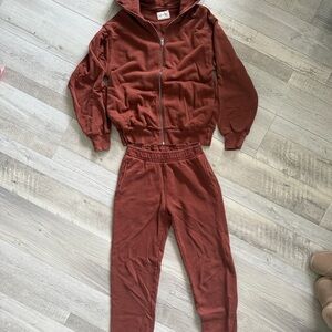 Wilfred sweatsuit | brown